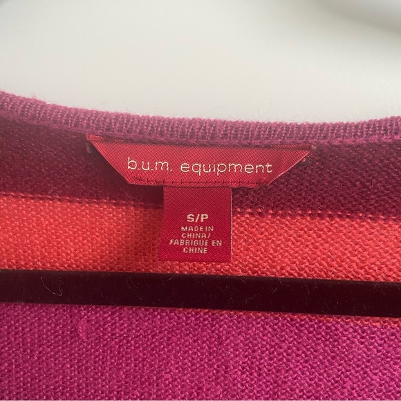 B.U.M. Equipment Y2K Striped Knit Top - Picture 3 of 13